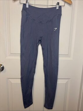 Gymshark Seamless High-Waist Leggings in Slate